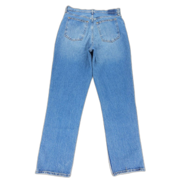 NEW Abercrombie Curve Love 90s Straight Ultra High Rise Jeans Y2k Clean Girl 32 - Picture 5 of 9